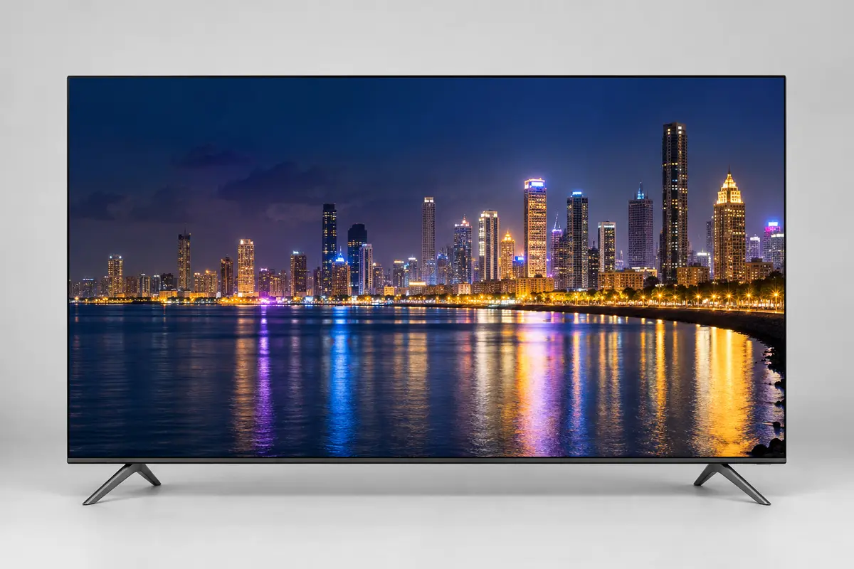 Majestic 55 4K Smart TV realistic product view